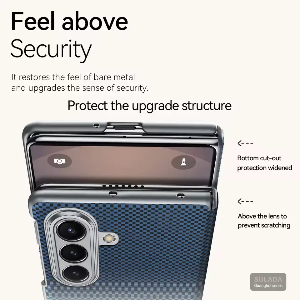 Galaxy Z Fold6 Sunset Glow Tactile Woven Case - Image 7