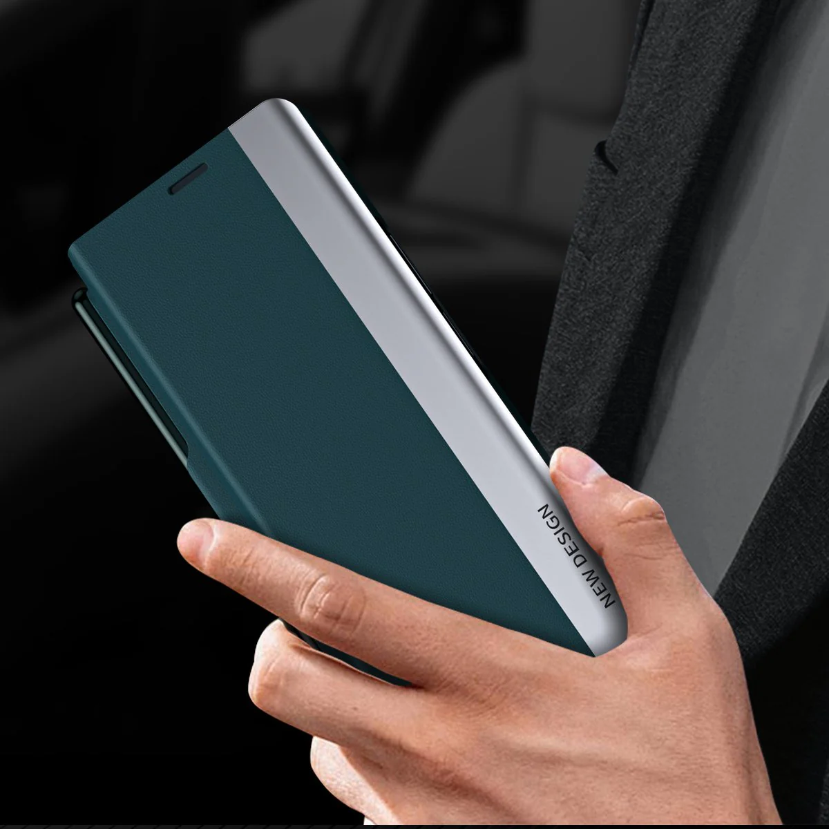 Galaxy Z Fold6 Ultimate Elegance Shockproof Leather Case - Image 4