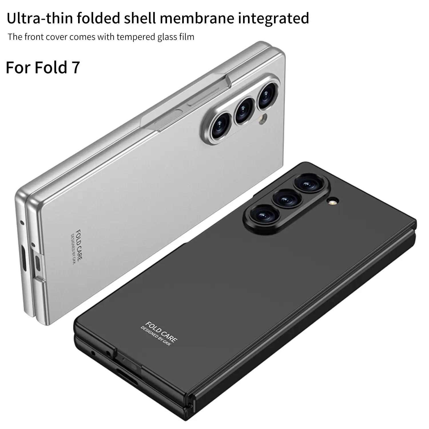 Galaxy Z Fold7 Deluxe Matte Robust Frame Case - Image 10