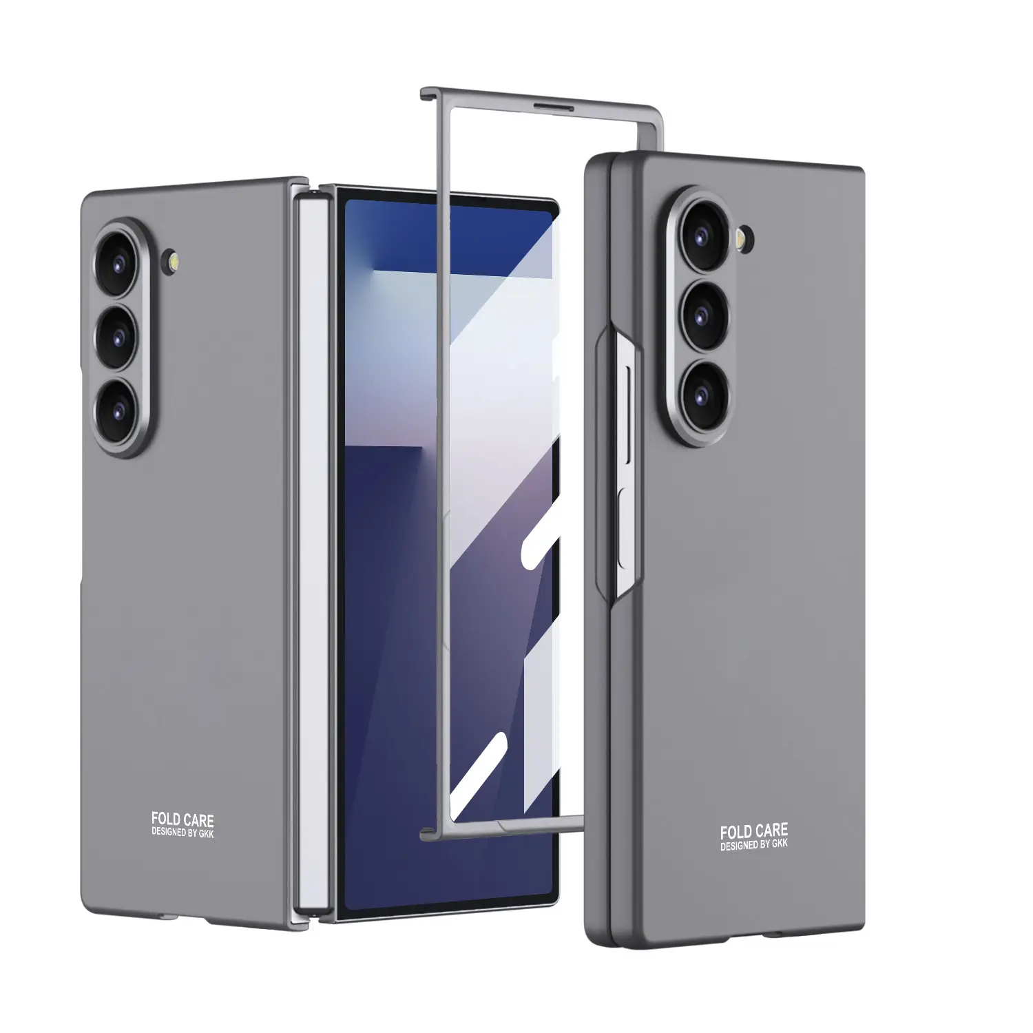 Galaxy Z Fold7 Deluxe Matte Robust Frame Case - Image 8