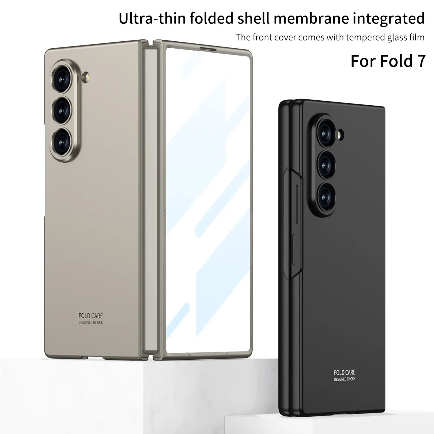 Galaxy Z Fold7 Deluxe Matte Robust Frame Case - Image 9