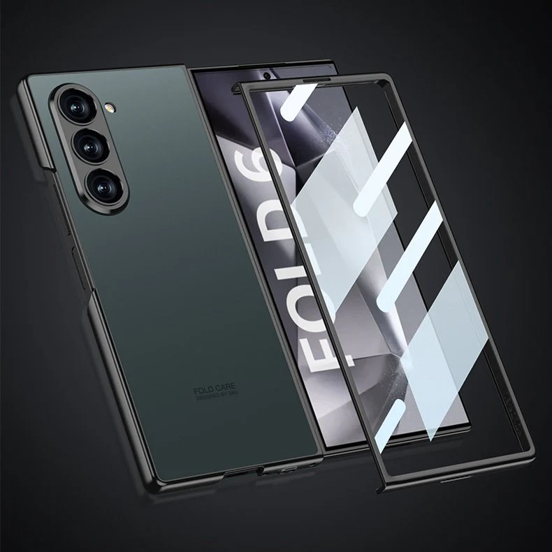 Galaxy Z Fold Series Deluxe Matte Robust Frame Case - Image 10