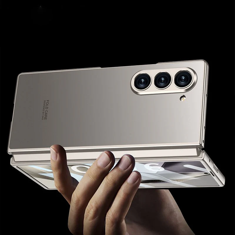Galaxy Z Fold Series Deluxe Matte Robust Frame Case - Image 11