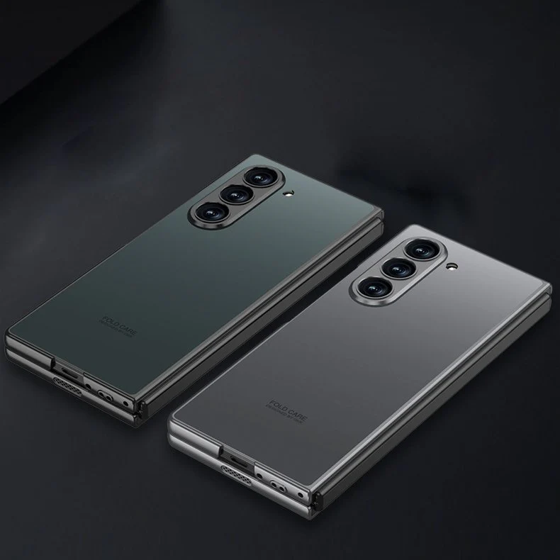 Galaxy Z Fold Series Deluxe Matte Robust Frame Case - Image 12