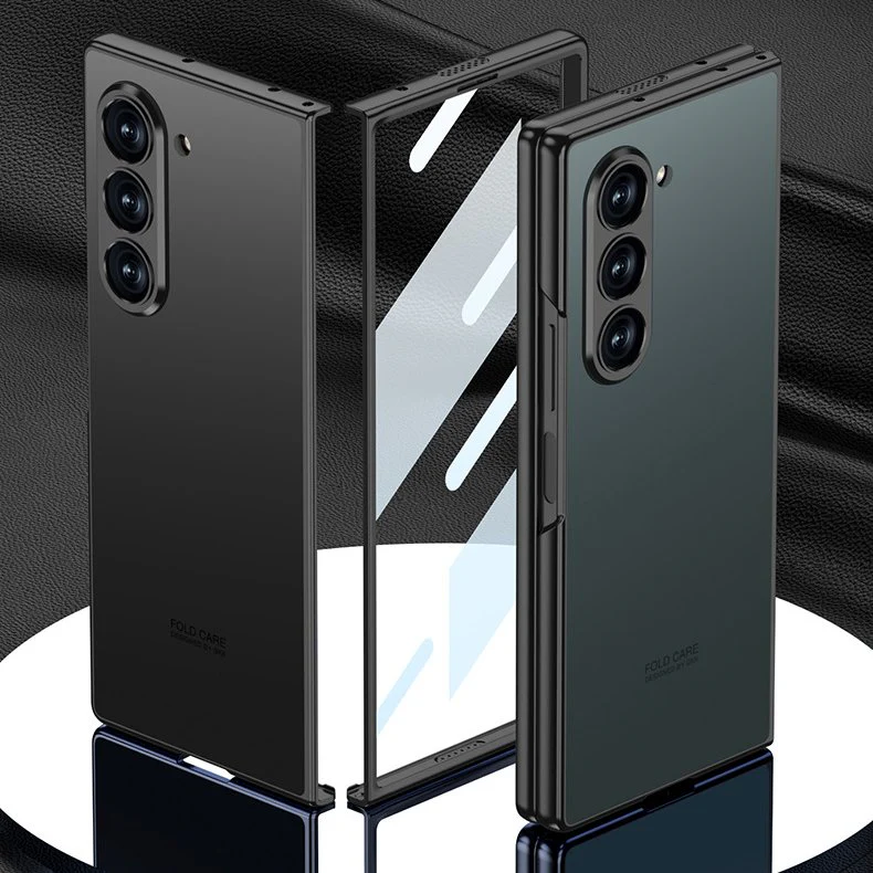 Galaxy Z Fold Series Deluxe Matte Robust Frame Case - Image 3