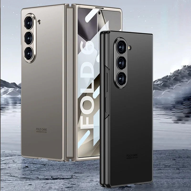 Galaxy Z Fold Series Deluxe Matte Robust Frame Case - Image 4