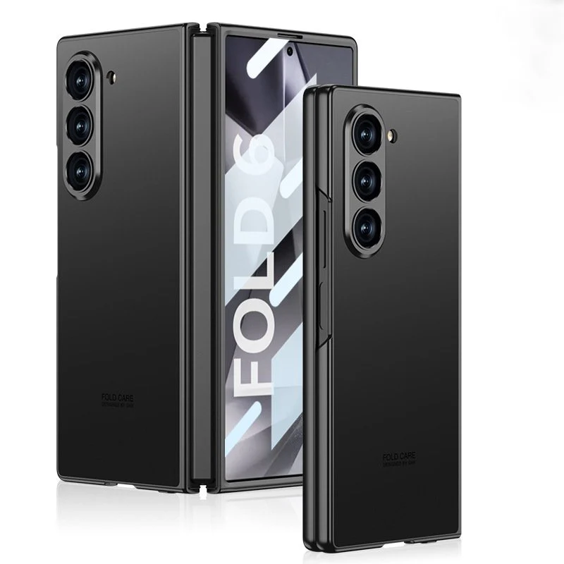 Galaxy Z Fold Series Deluxe Matte Robust Frame Case - Image 5