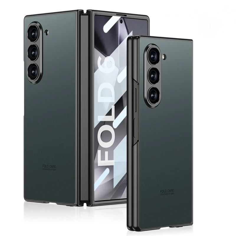 Galaxy Z Fold Series Deluxe Matte Robust Frame Case - Image 8