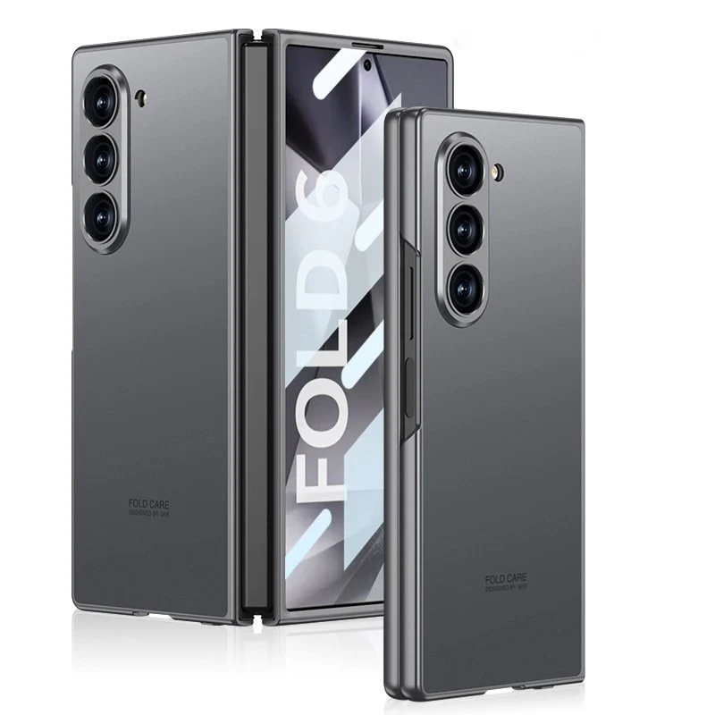 Galaxy Z Fold Series Deluxe Matte Robust Frame Case - Image 9