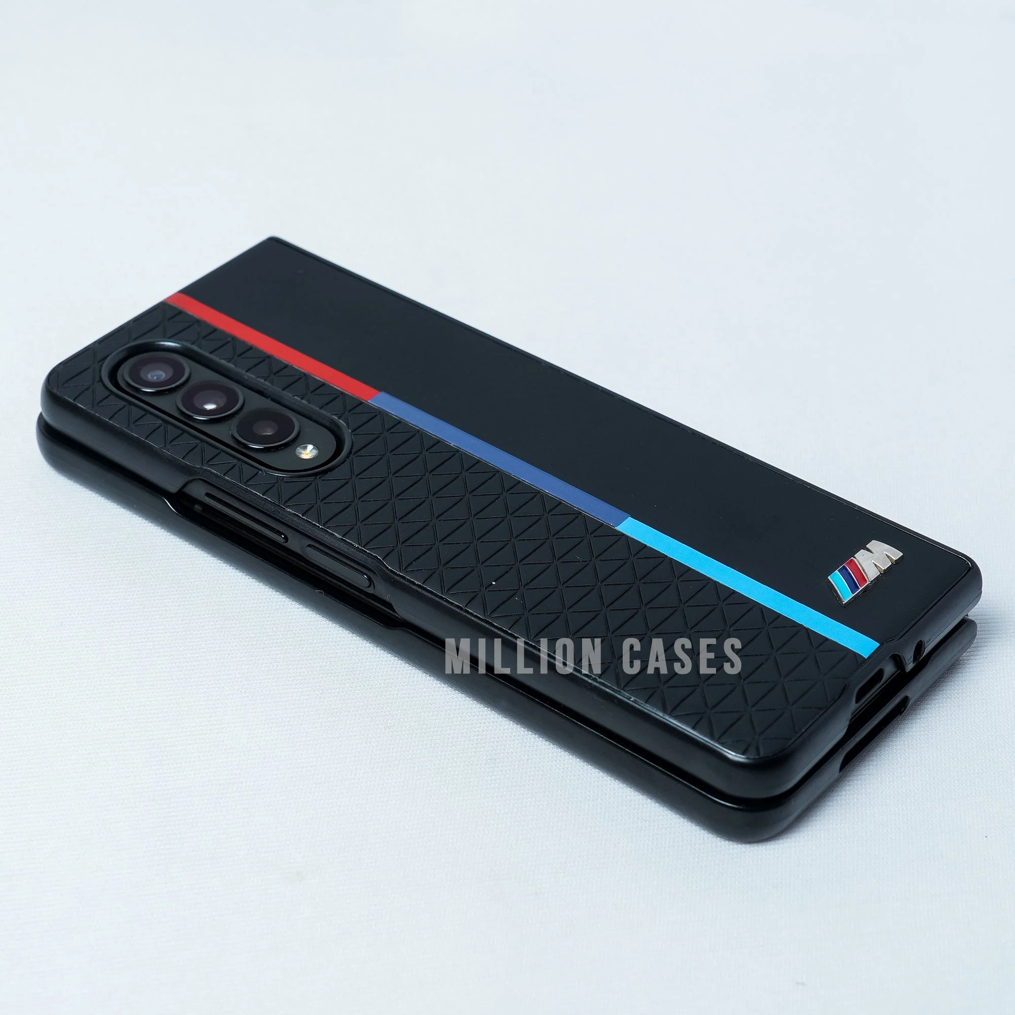 Galaxy Z Series Embossed Triangle Textured Soft TPU Case - Image 2