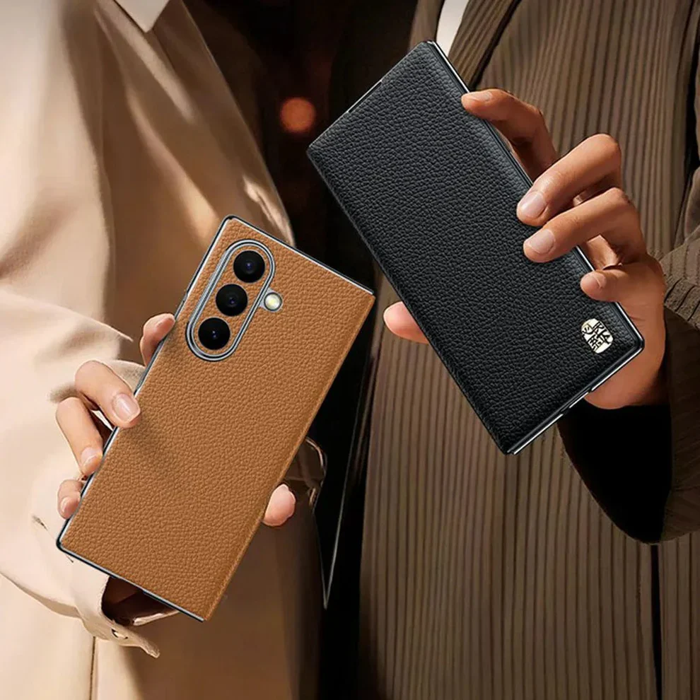 Galaxy Z Series Vortex Business Professional Leather Case - Image 5