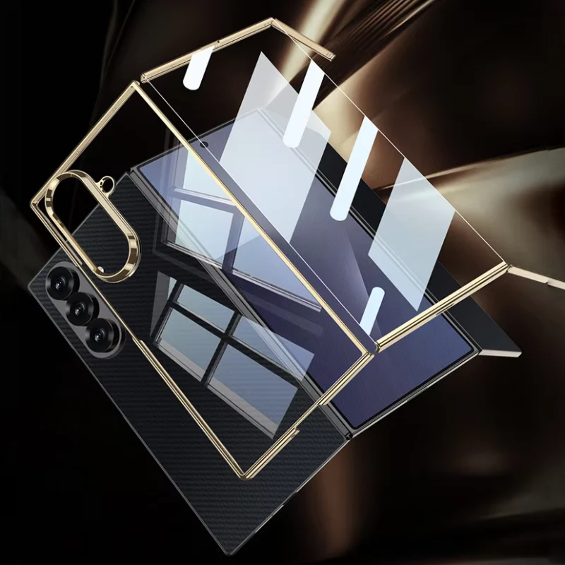 Galaxy Z TriFold Aurum Carbon Prestige Case - Image 3
