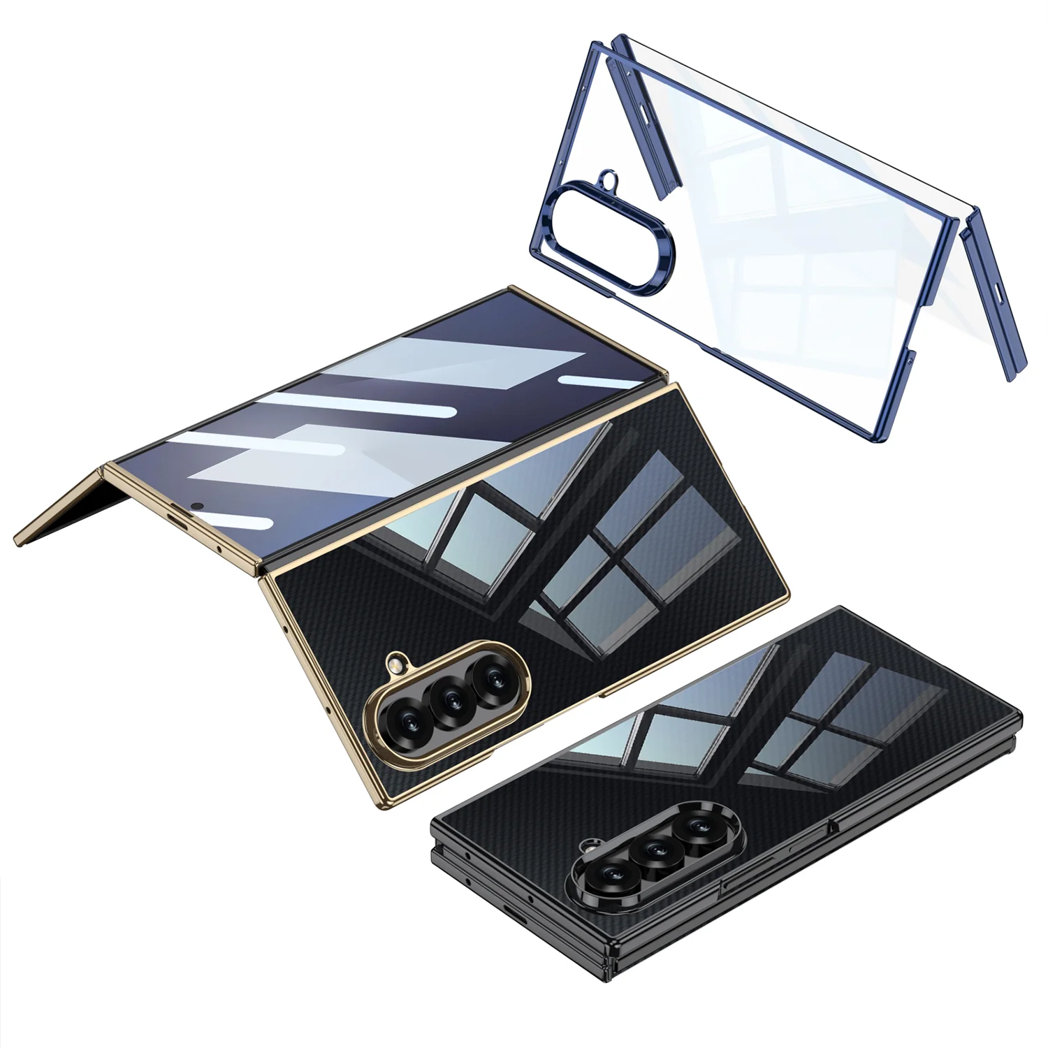 Galaxy Z TriFold Aurum Carbon Prestige Case - Image 7