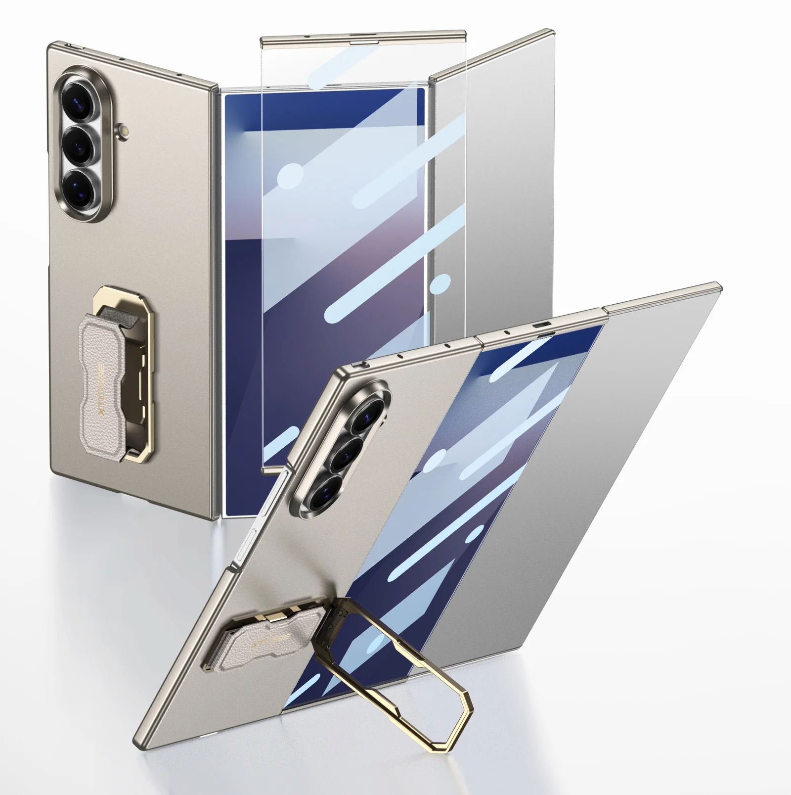 Galaxy Z TriFold Flex Shield Grip Bracket Case - Image 3
