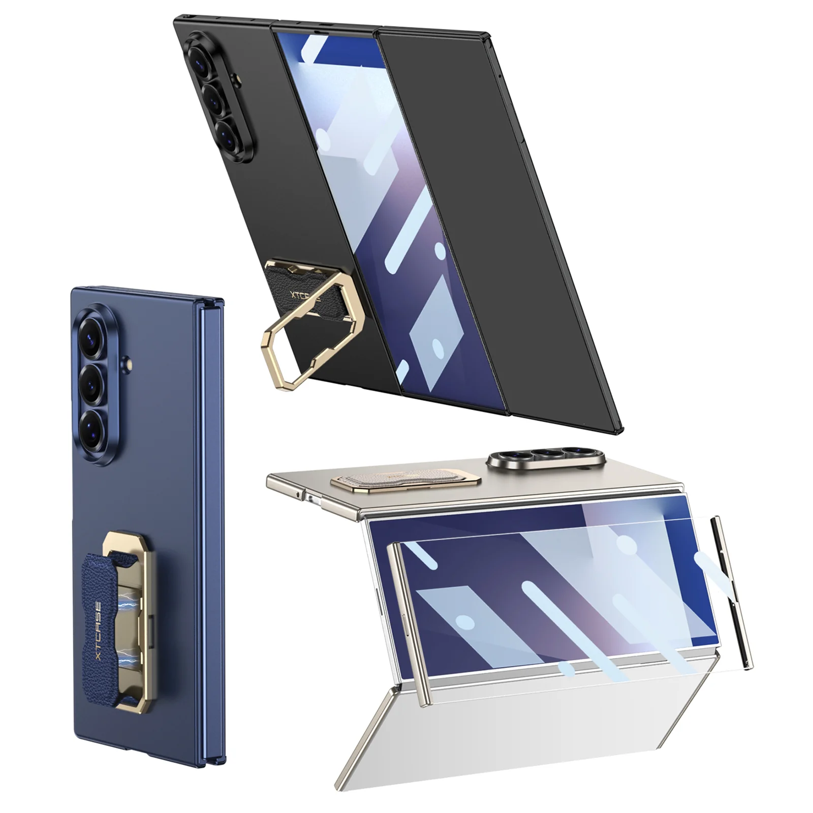 Galaxy Z TriFold Flex Shield Grip Bracket Case - Image 6