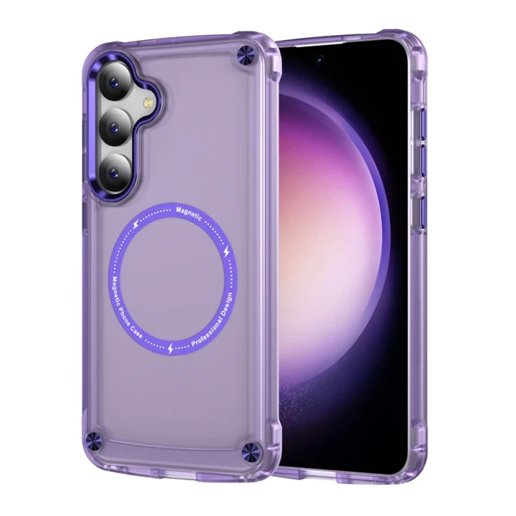 Metal Button Shockproof Magsafe Case - Samsung - Image 2