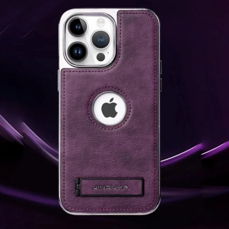 Genuine Leather Bracket Holder Case - iPhone - Image 10