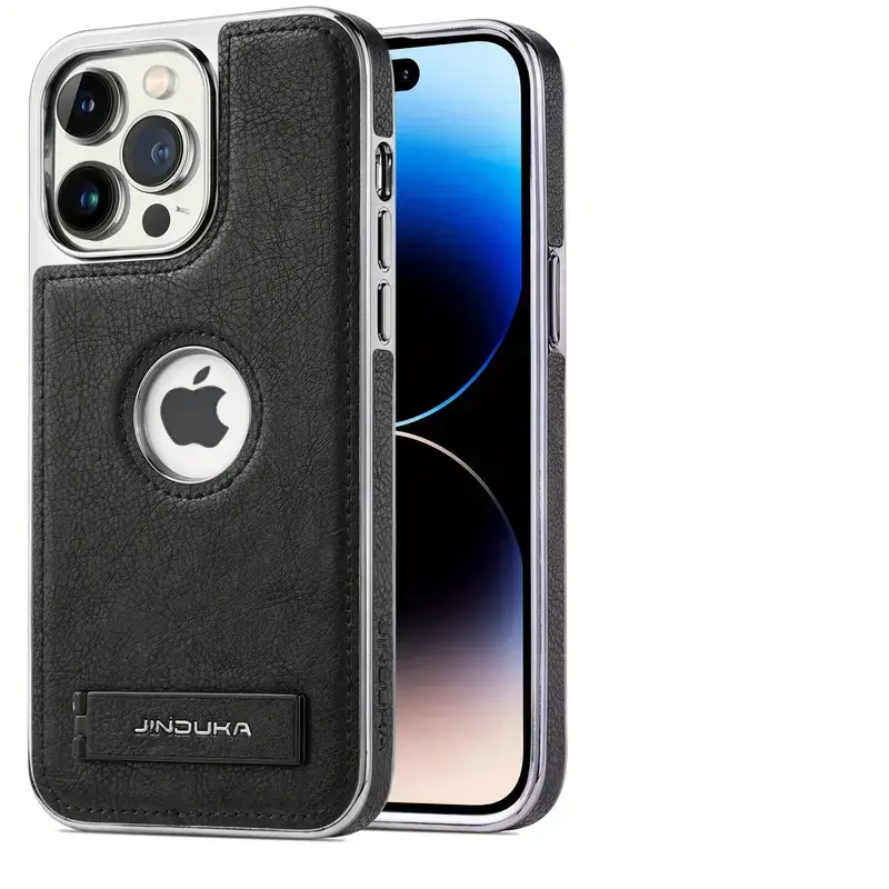 Genuine Leather Bracket Holder Case - iPhone - Image 22