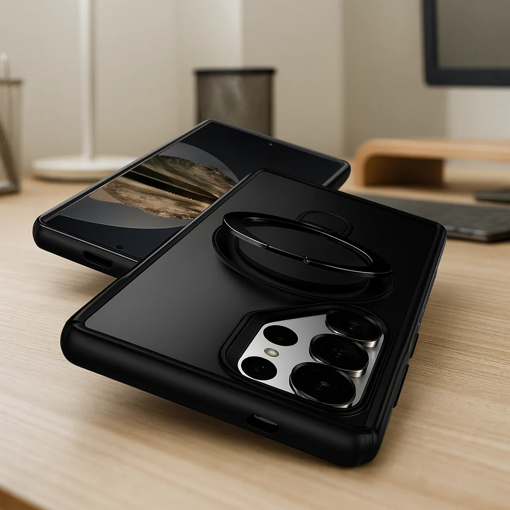 Magnetic Kickstand Matte Case - Image 4