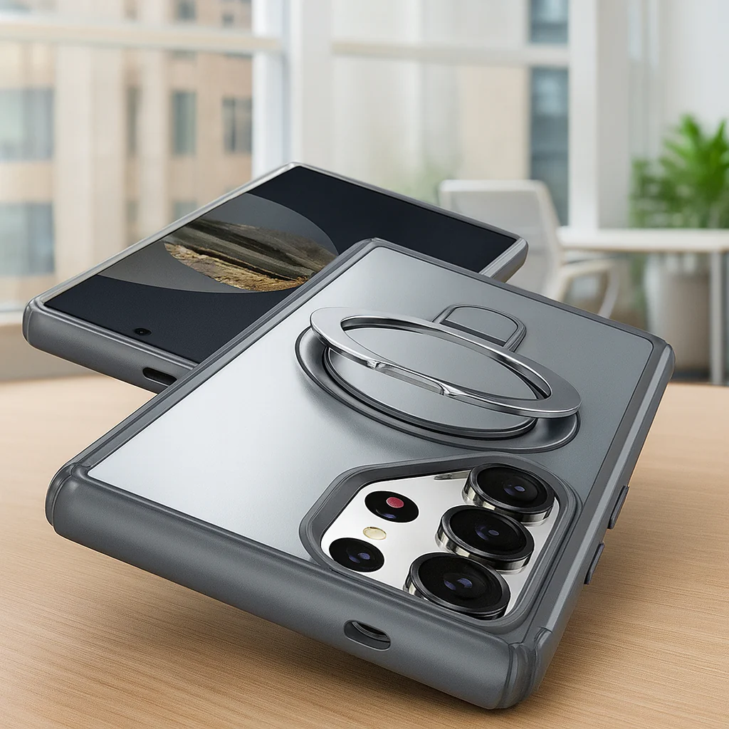 Magnetic Kickstand Matte Case - Image 5