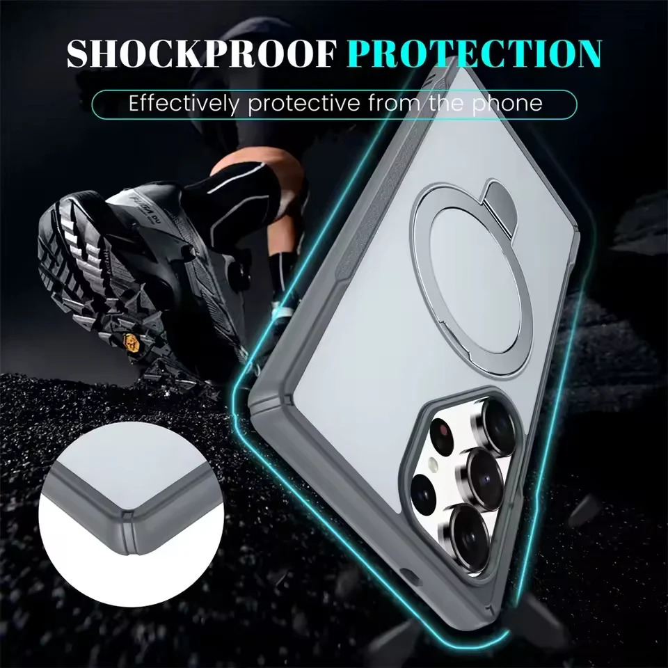 Magnetic Kickstand Matte Case - Image 7