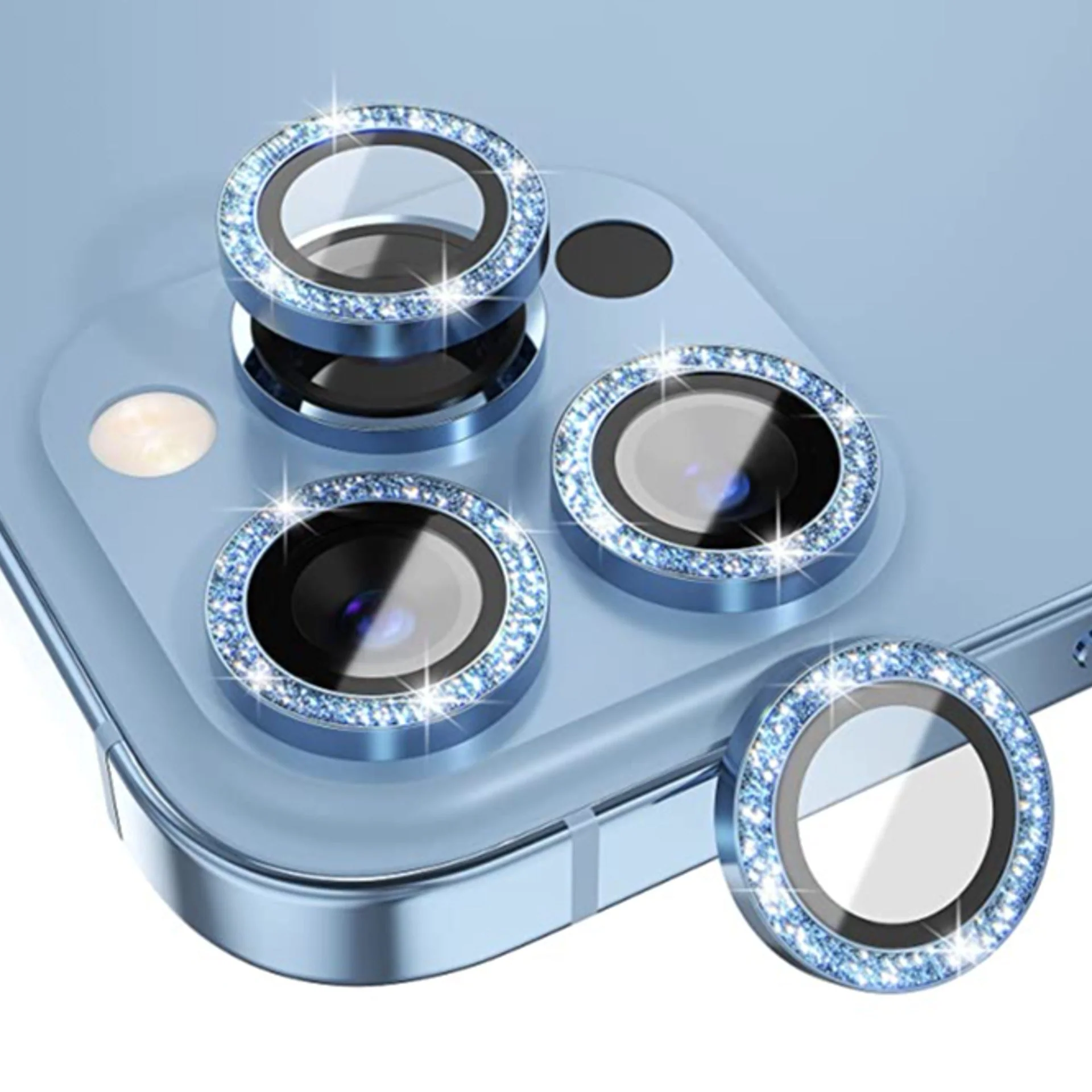 Glitter Diamond Camera Lens Protector - iPhone - Image 5