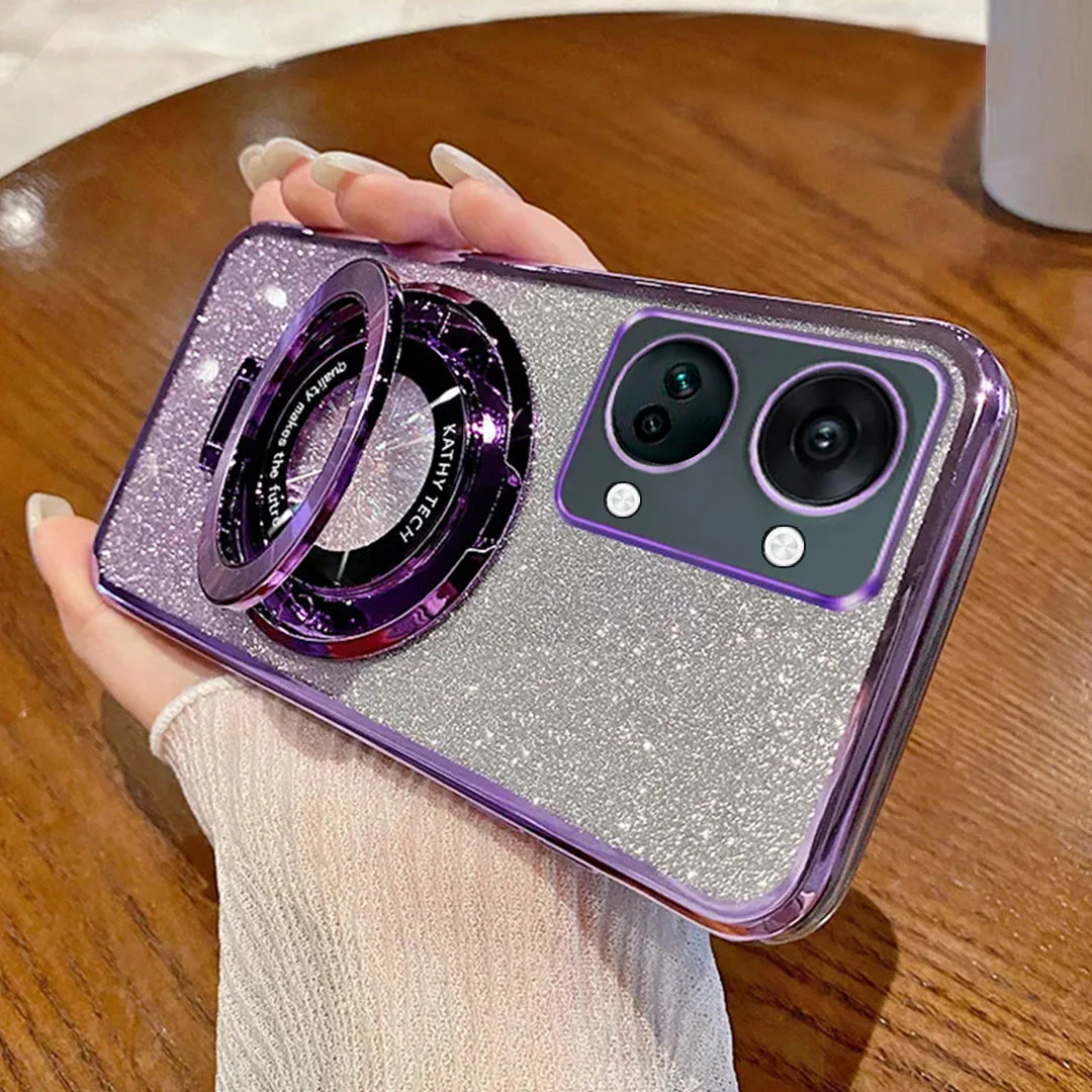 Glitter Ring Grip Transparent Case - OnePlus - Image 13