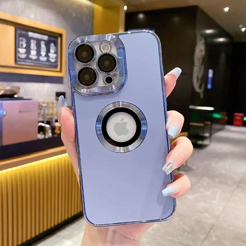 Glossy Electroplating Logo Display Phone Case - iPhone - Image 7