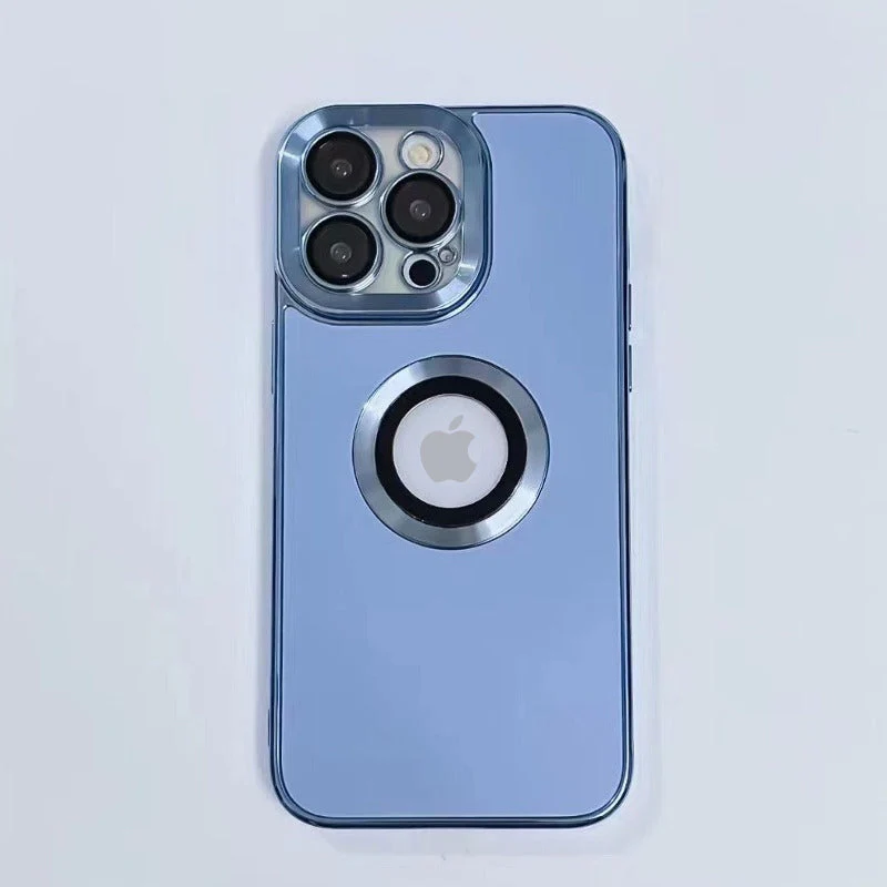 Glossy Electroplating Logo Display Phone Case - iPhone - Image 9