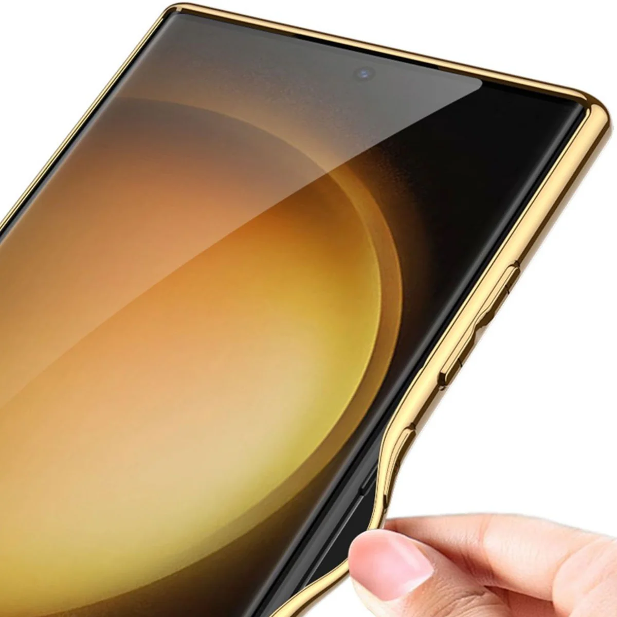 Gold Plated Leather Protective Case - Samsung - Image 9