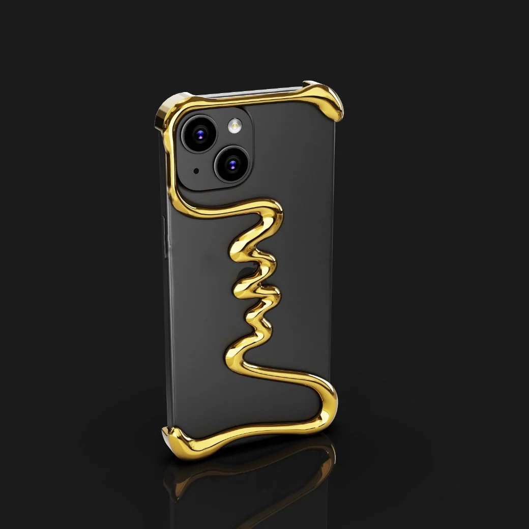 Golden Wave Artistic Case - iPhone - Image 5