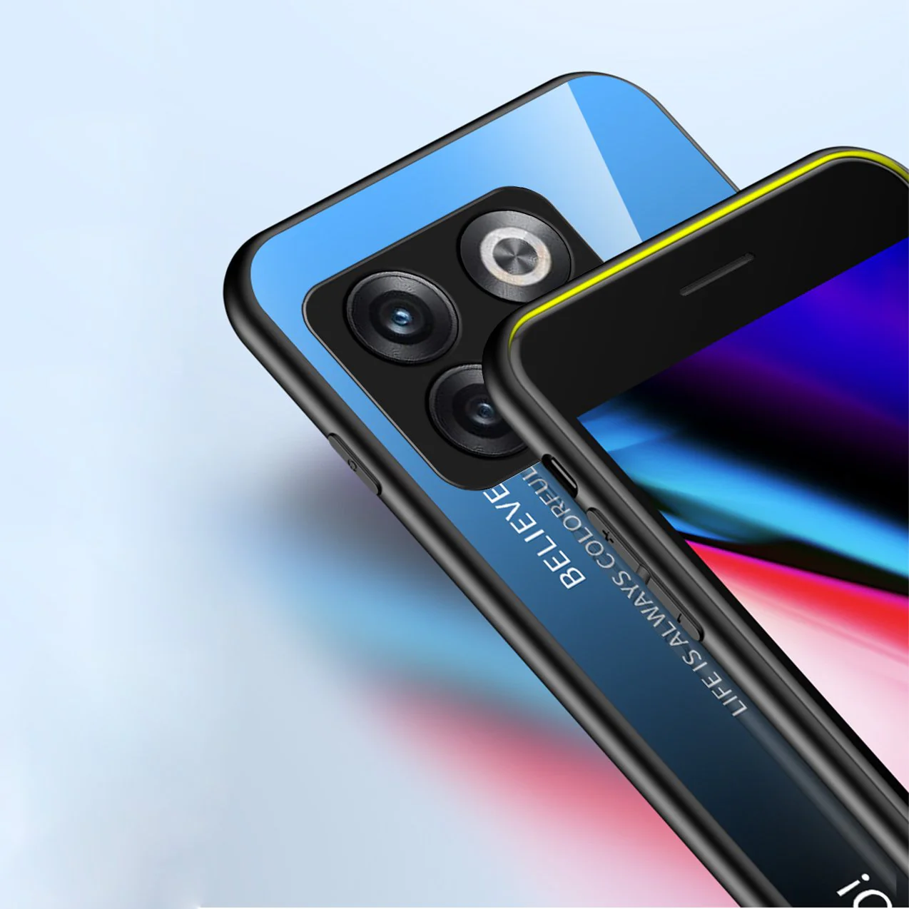 Gradient Soft Edge Glass Back Case - OnePlus - Image 4