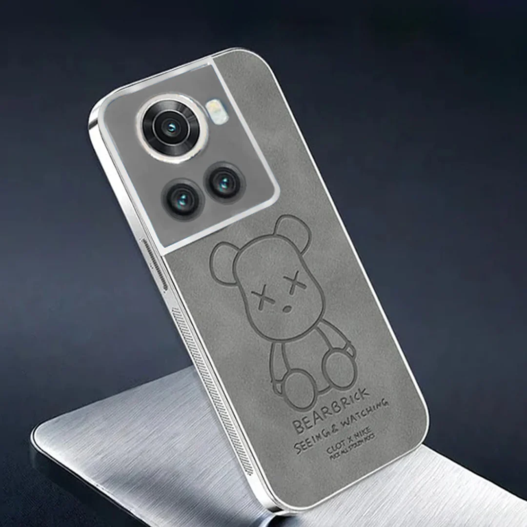 Bear Embossed Leather Case - OnePlus - Image 6