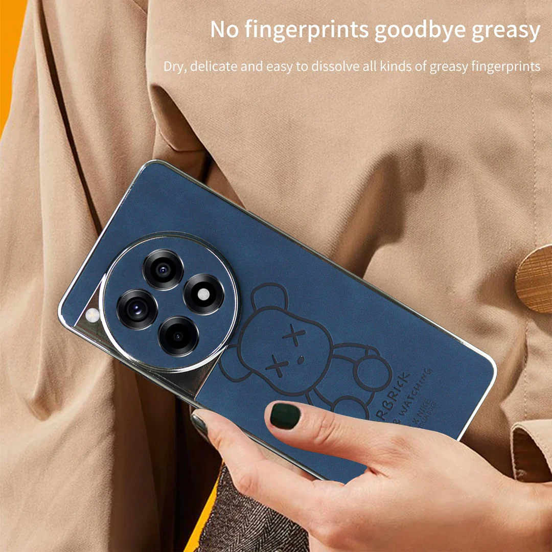 Bear Embossed Leather Case - OnePlus - Image 7