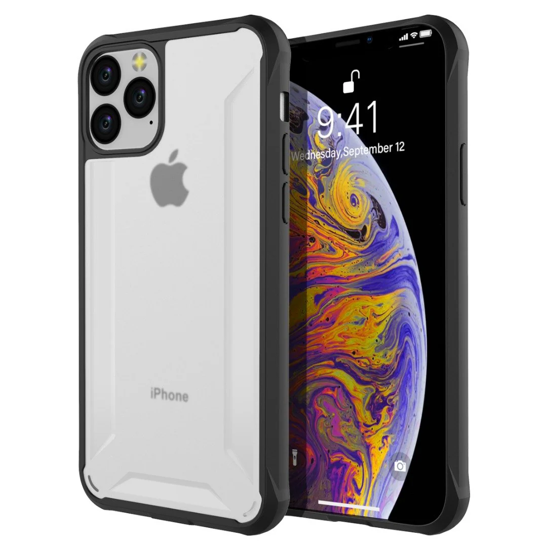 Henks ® iPhone 11 Pro Anti Shock Transparent Case - Image 10