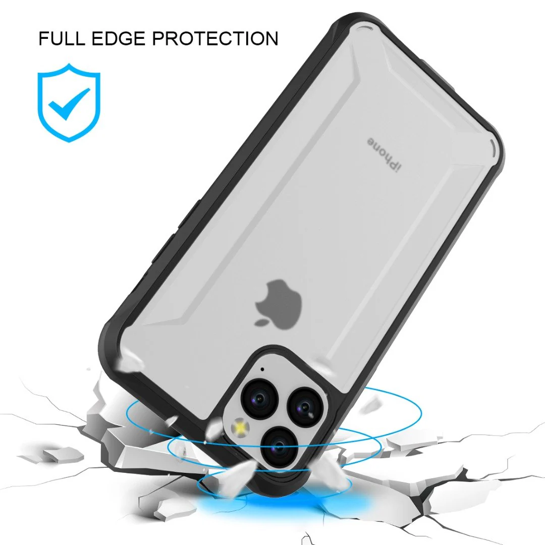 Henks ® iPhone 11 Pro Anti Shock Transparent Case - Image 11