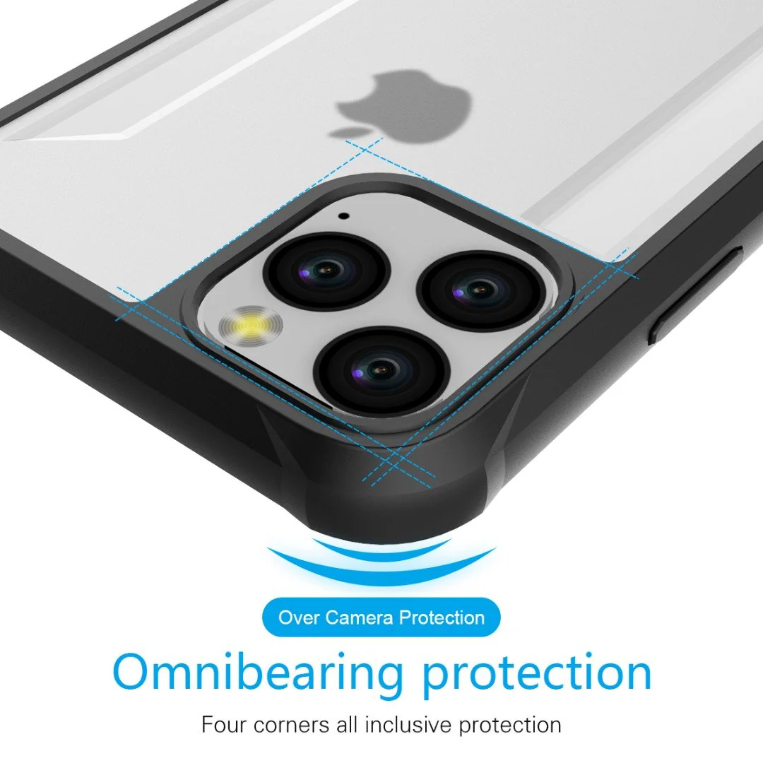 Henks ® iPhone 11 Pro Anti Shock Transparent Case - Image 7