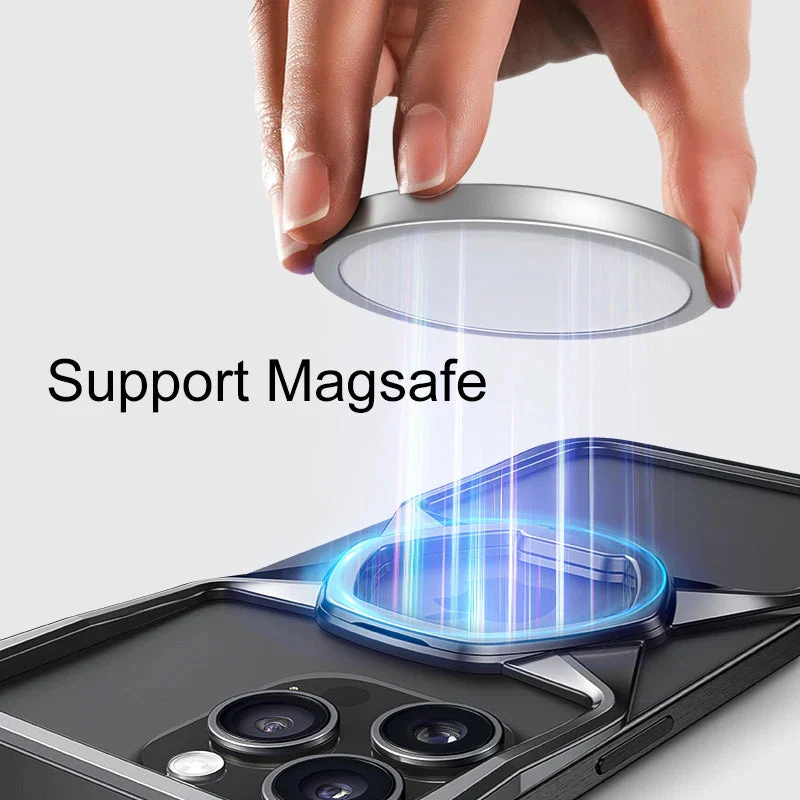 Hexa Shield Metallic Ring Stand Case - iPhone - Image 6