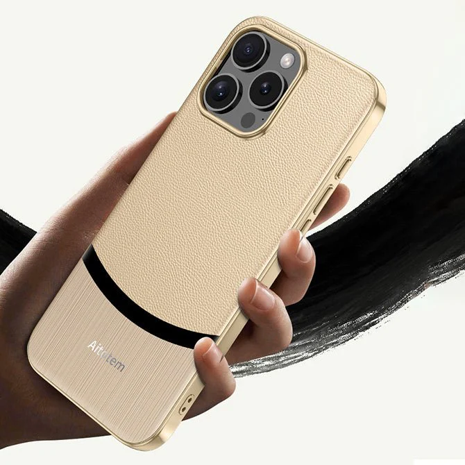 High-End Fine Grain Leather Case - iPhone - Image 8