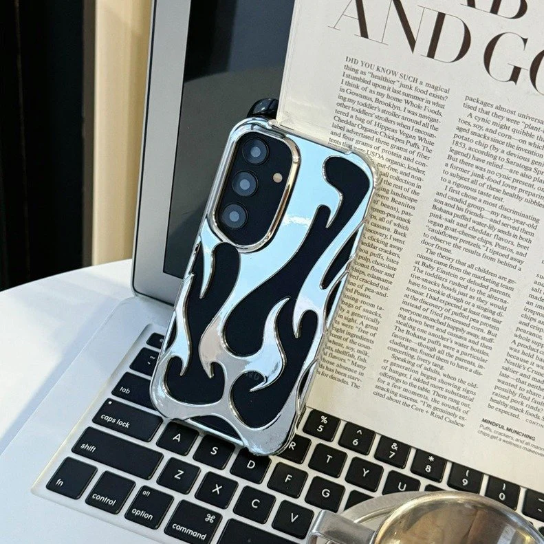 Hollow Flame Design Heat Dissipation Case - Samsung - Image 11