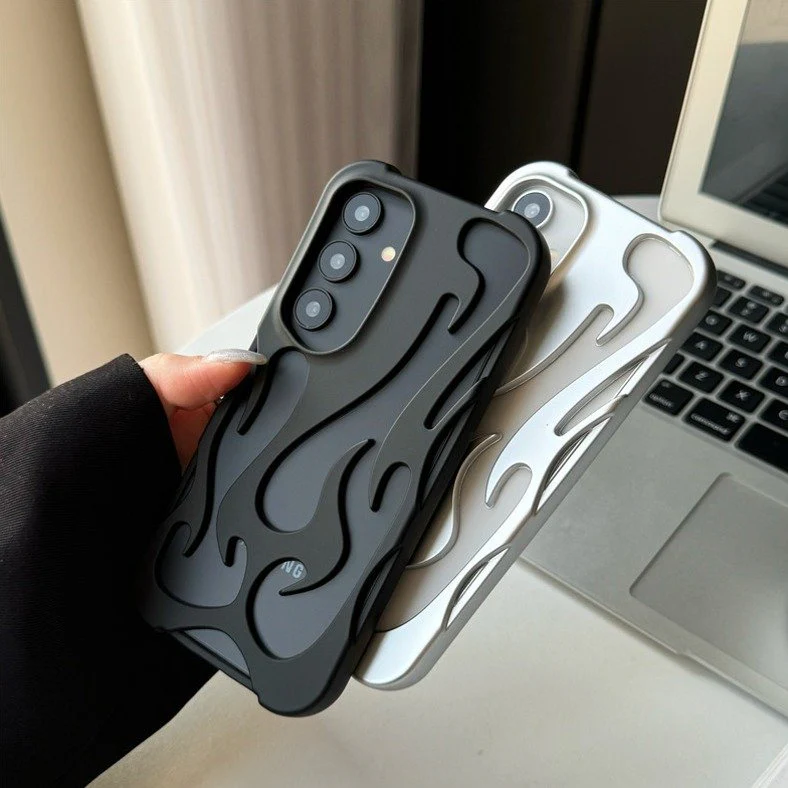 Hollow Flame Design Heat Dissipation Case - Samsung - Image 5