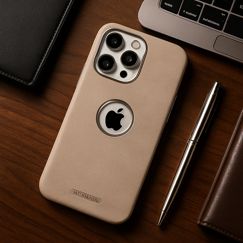 Leather Edge Logo Case - iPhone - Image 3