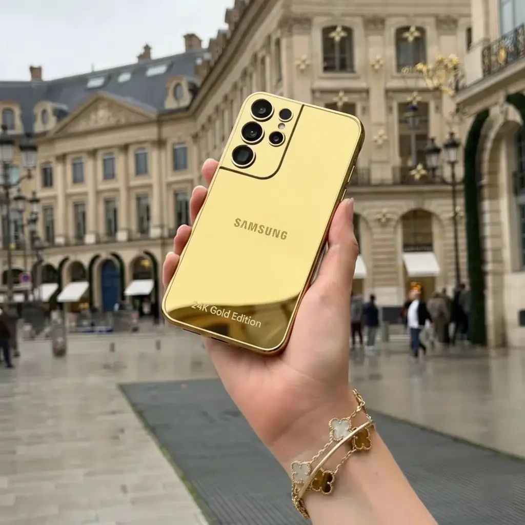 Iconic Legacy Gold Finish Case - Samsung - Image 4