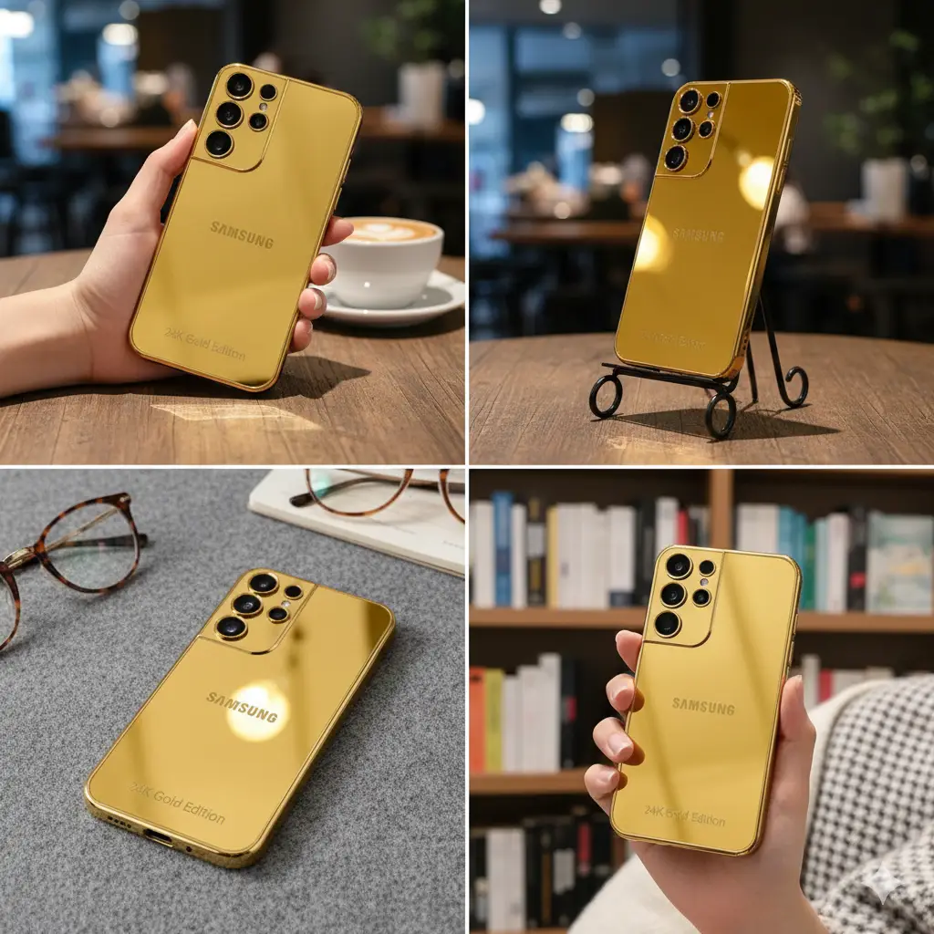 Iconic Legacy Gold Finish Case - Samsung - Image 5