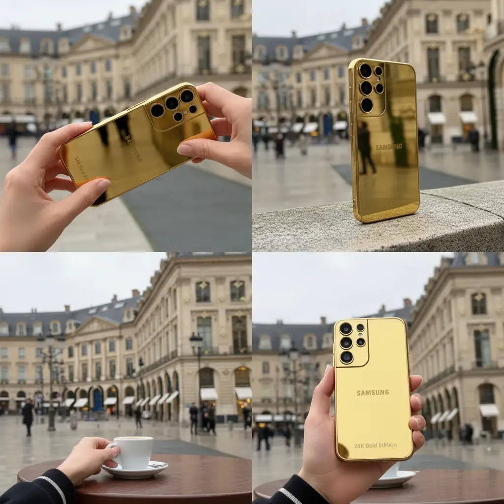 Iconic Legacy Gold Finish Case - Samsung - Image 6