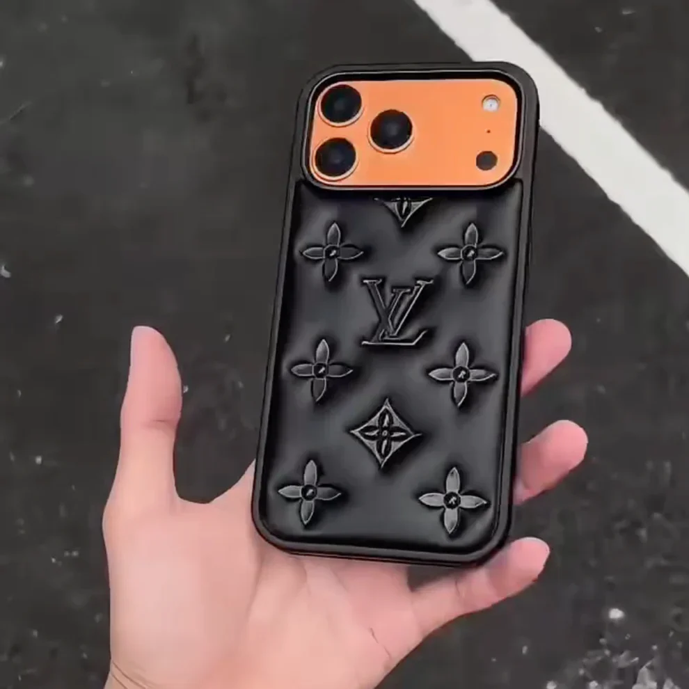 Imperial Monogram Embossed Floral Case - Image 3