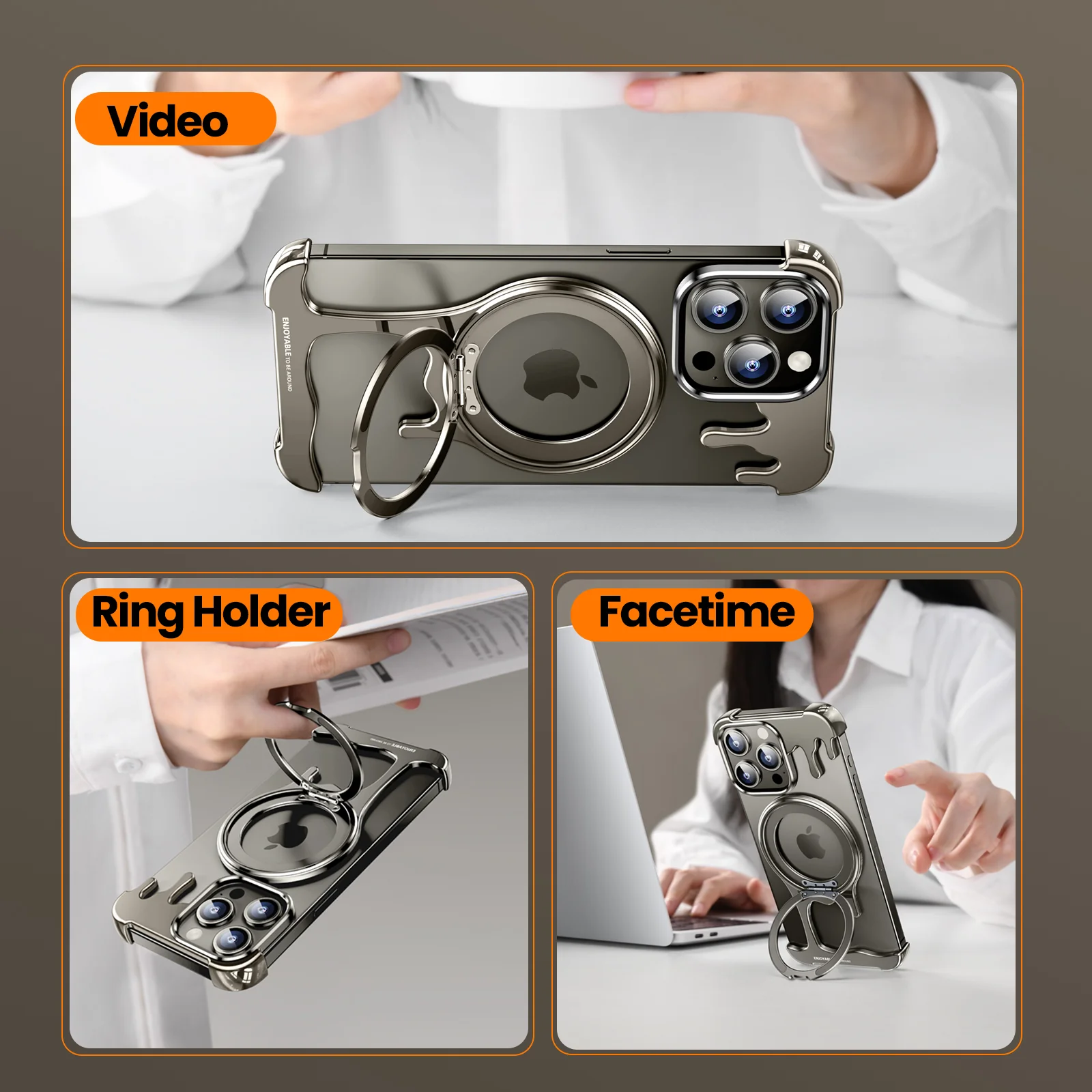 Infinite Twist Bracket Metal Case - iPhone - Image 11