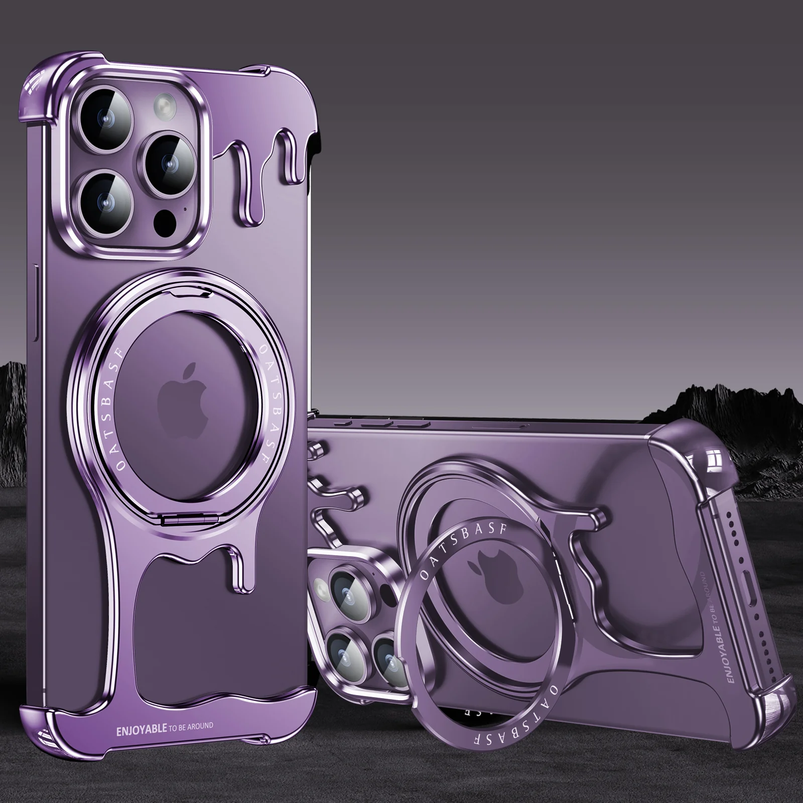 Infinite Twist Bracket Metal Case - iPhone - Image 2