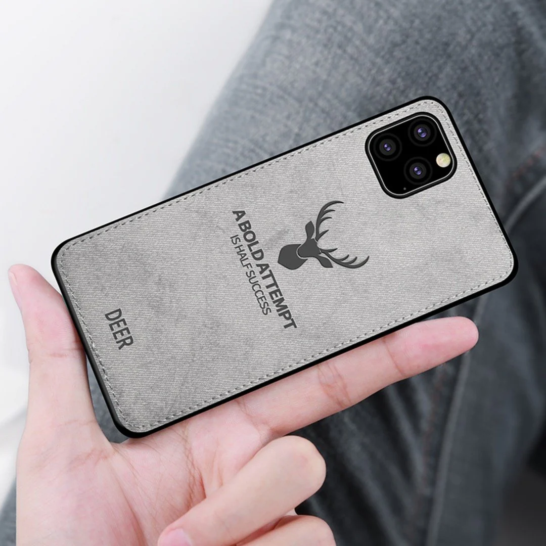 iPhone 11 (3 in 1 Combo) Deer Case + Tempered Glass + Earphones - Image 7