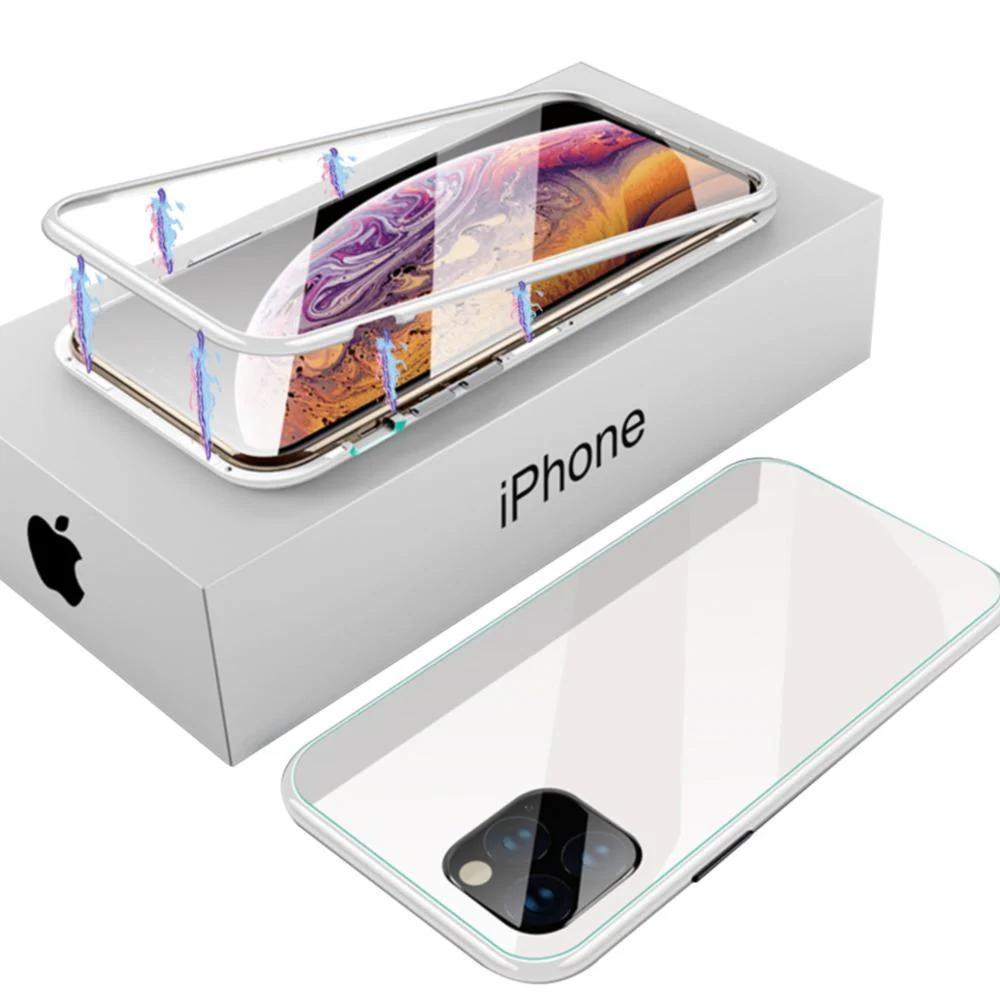 iPhone 11 Electronic Auto-Fit Magnetic Glass Case - Image 10